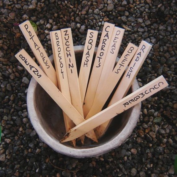 señales de jardín