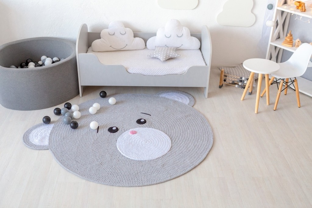 ¿Cuál debería ser la mejor alfombra para la habitación del niño? 1