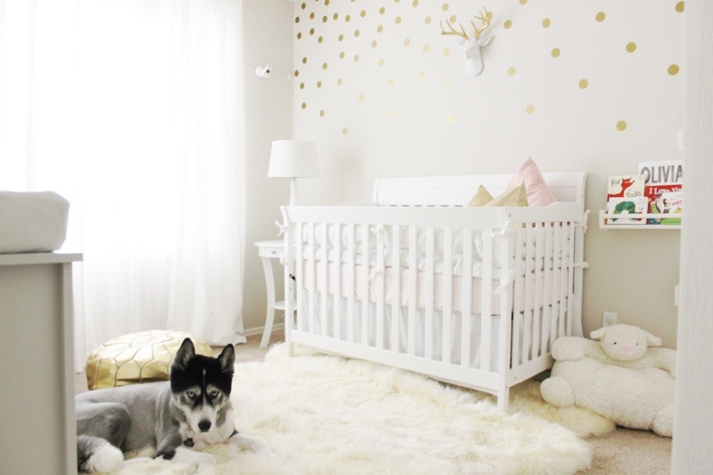 Alfombras para el dormitorio infantil.