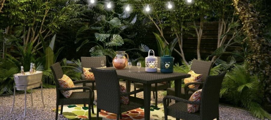 5 ideas para decorar el patio o jardín