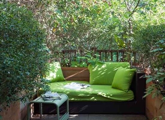 Canchas y jardines