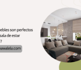¿Qué muebles son perfectos para una sala de estar moderna?