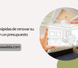 5 formas rápidas de renovar su hogar con un presupuesto bajo