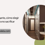 Entrada elegante, cómo elegir muebles para no sacrificar espacio.