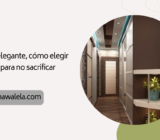 Entrada elegante, cómo elegir muebles para no sacrificar espacio.
