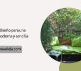 Ideas de diseño para una terraza moderna y sencilla
