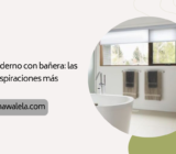 Baño moderno con bañera: las ideas e inspiraciones más bellas.